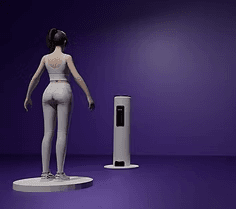 3D body scanner technology